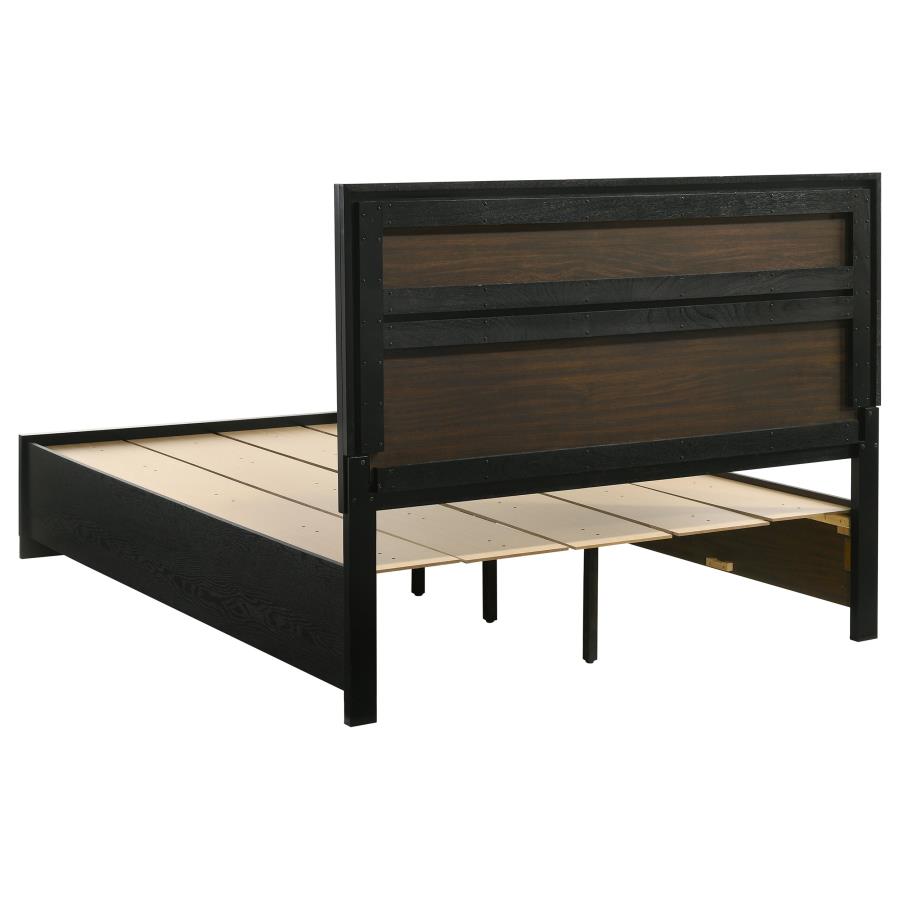 Miranda 4-piece Queen Storage Bedroom Set Black