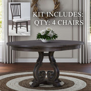 Grant Park 5 Piece Pedestal Table Set