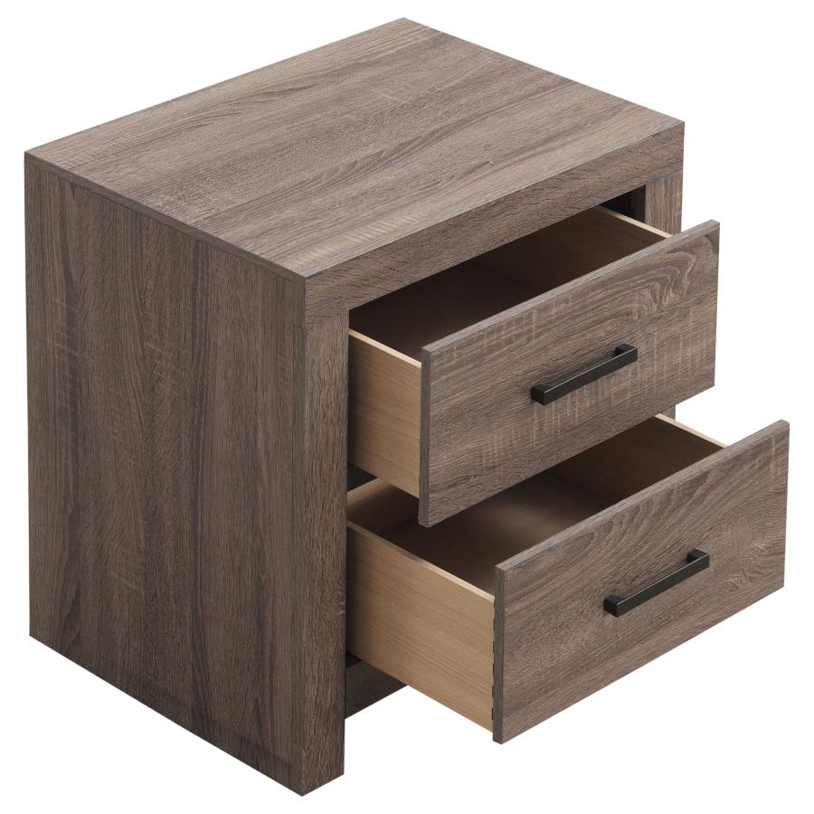 Brantford 5-piece Eastern King Storage Bedroom Set Barrel Oak