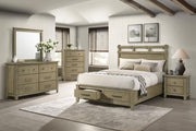 Hazlewood 5-piece Eastern King Storage Bedroom Set Vineyard Oak
