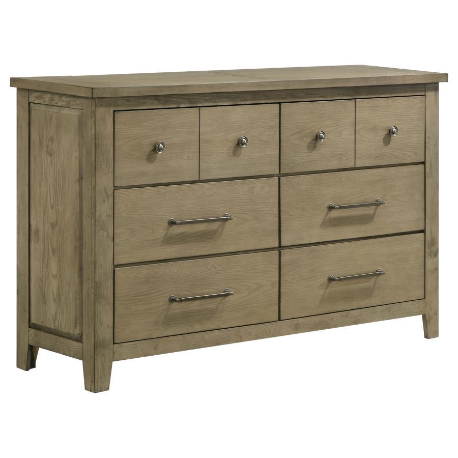 Hazlewood 5-piece Eastern King Storage Bedroom Set Vineyard Oak
