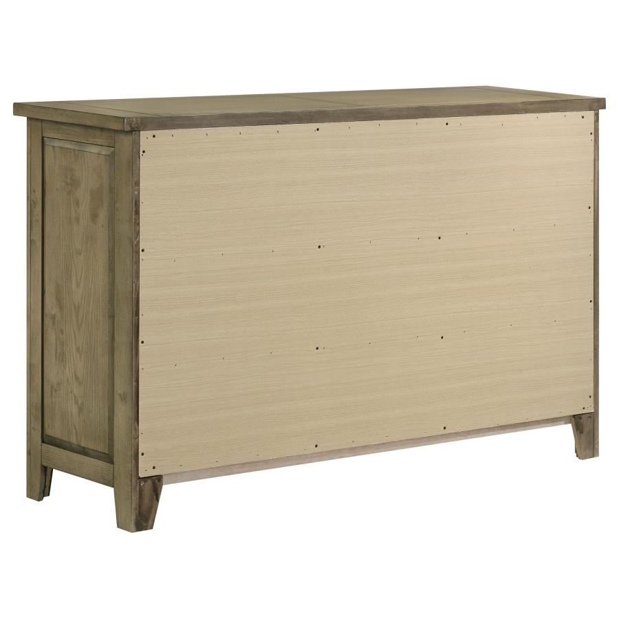 Hazlewood 5-piece Eastern King Bedroom Set Vineyard Oak