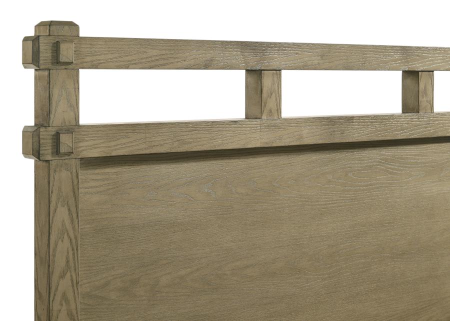 Hazlewood 5-piece Eastern King Storage Bedroom Set Vineyard Oak