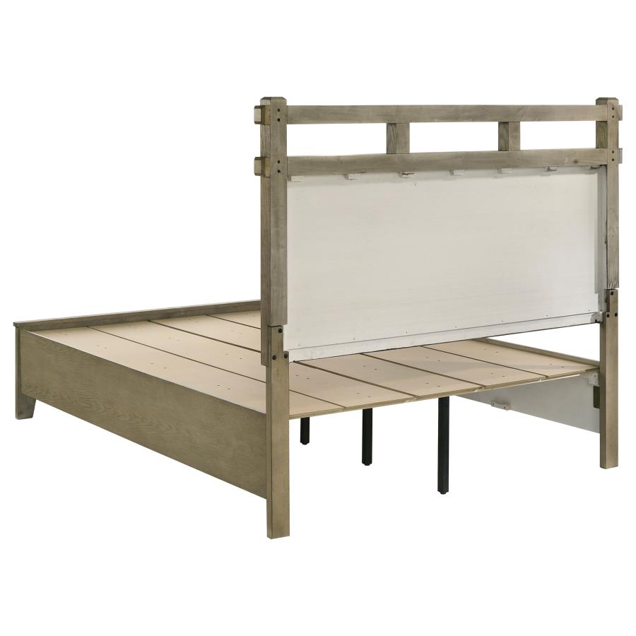 Hazlewood 4-piece Queen Storage Bedroom Set Vineyard Oak