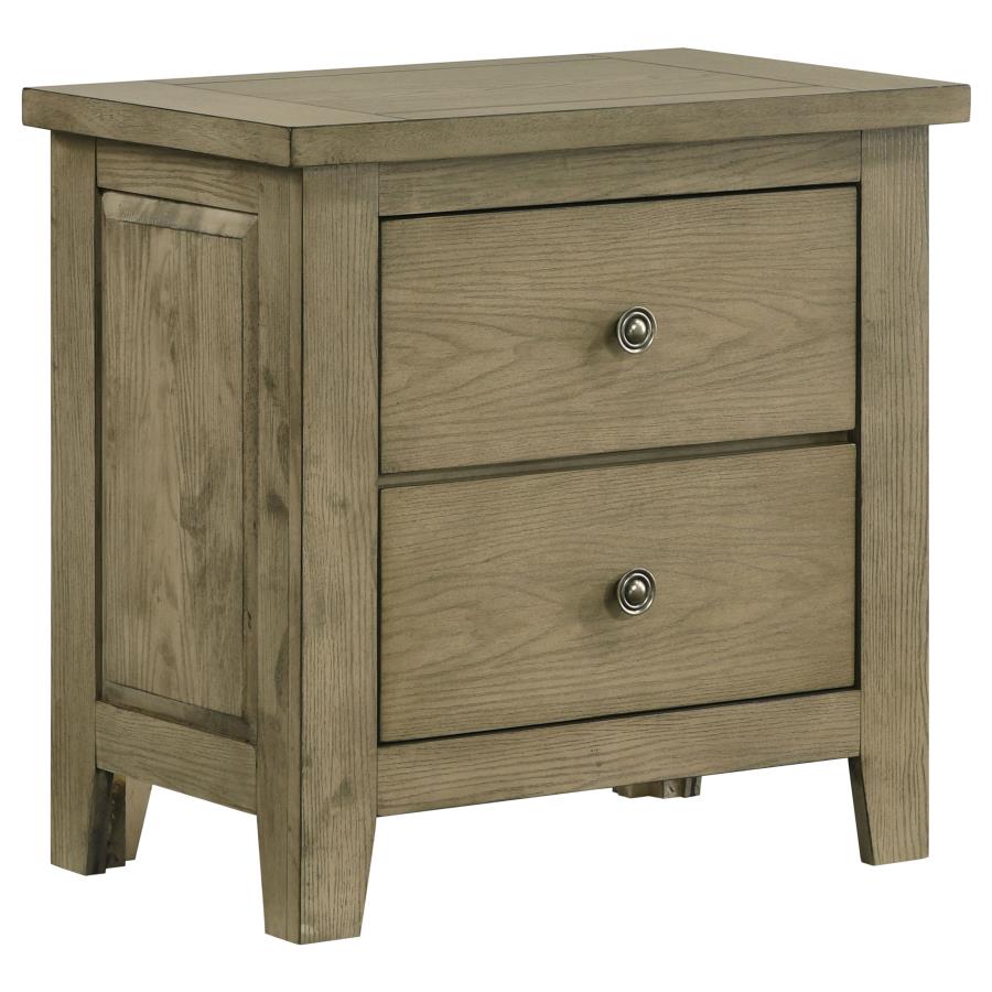 Hazlewood 4-piece Queen Bedroom Set Vineyard Oak