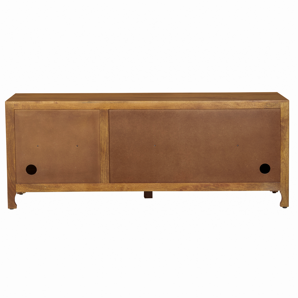 Marisol 65 Inch 3 Door Accent TV Stand - Brown