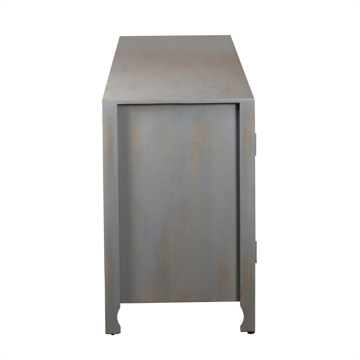 Marisol 74 Inch 4 Door Accent TV Stand - Blue