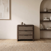 Skye View 3 Drawer Nightstand with Charging Station