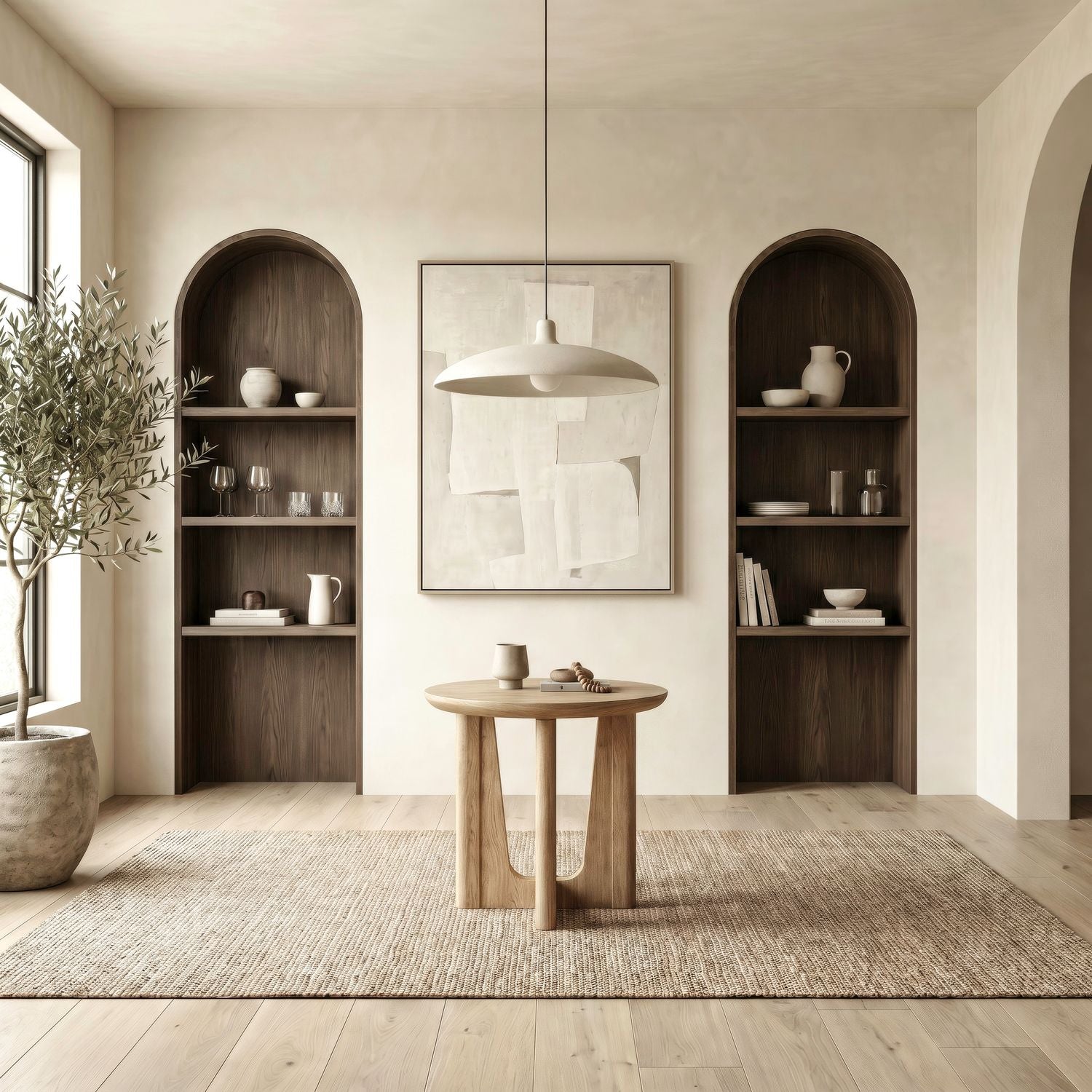 Skye View Round End Table
