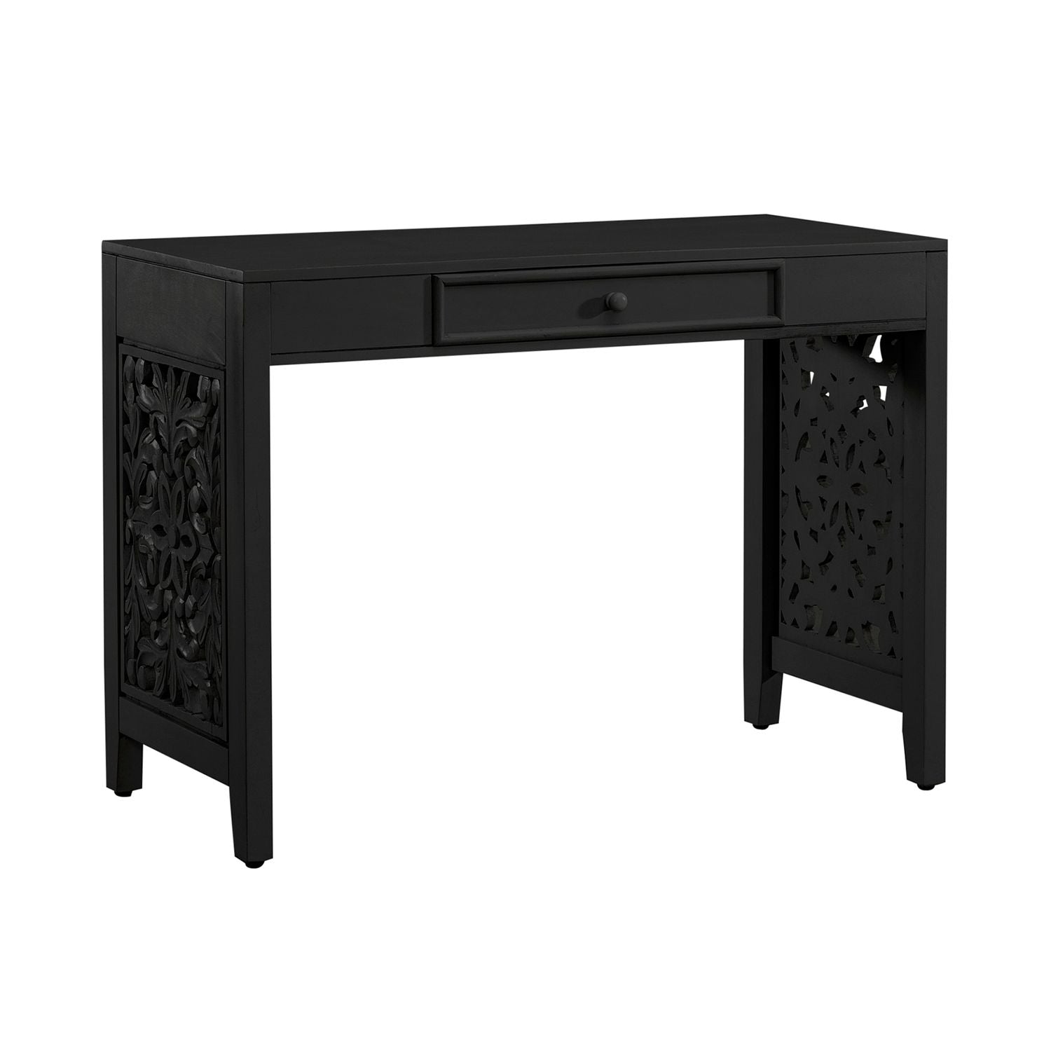 Trellis Lane Accent Writing Desk- Black