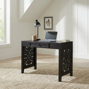 Trellis Lane Accent Writing Desk- Black