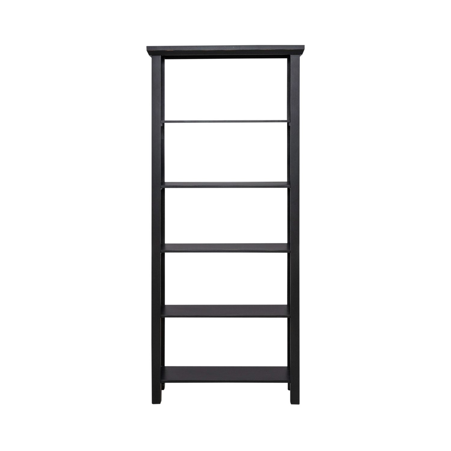 Trellis Lane Accent Bookcase- Black