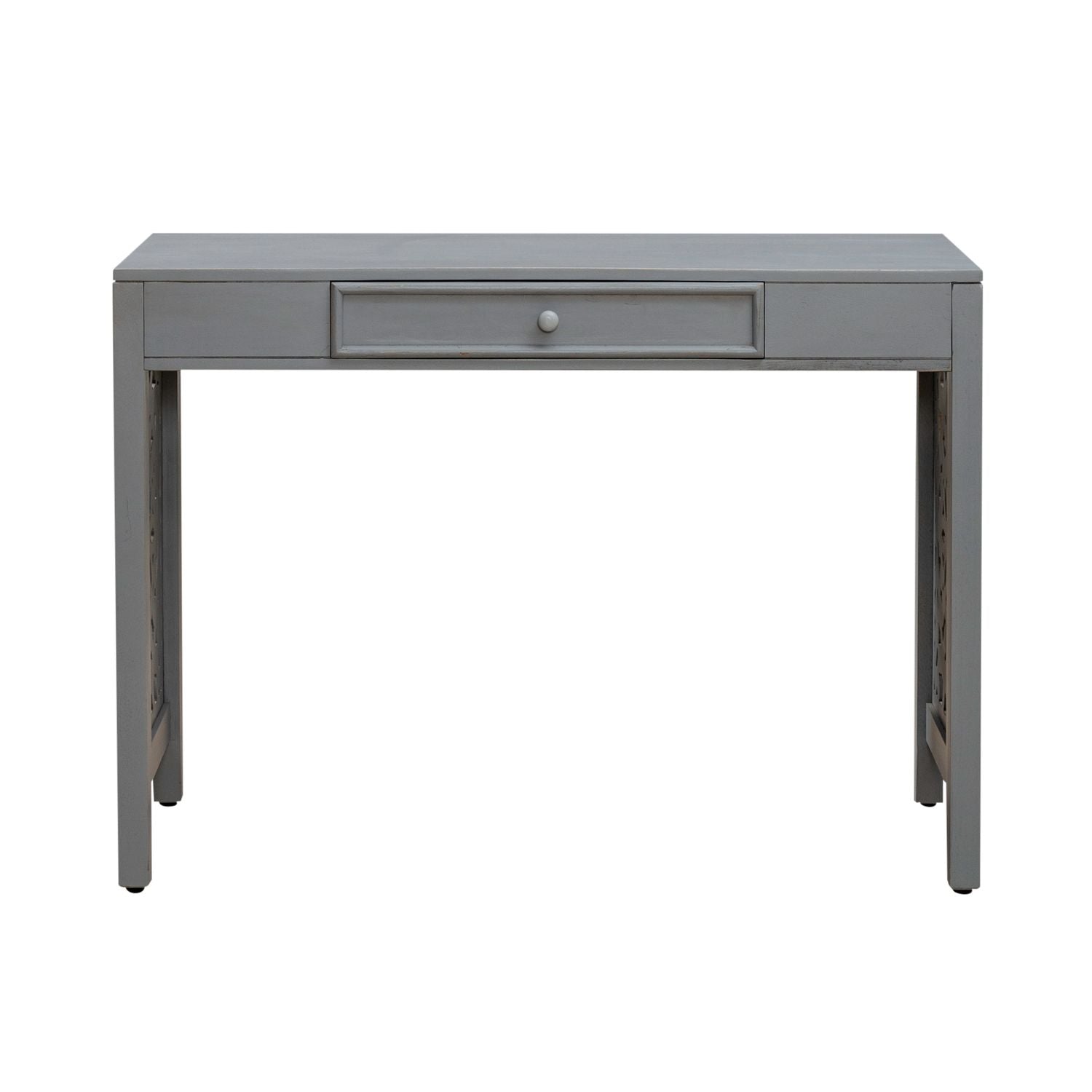 Trellis Lane Accent Writing Desk- Grey
