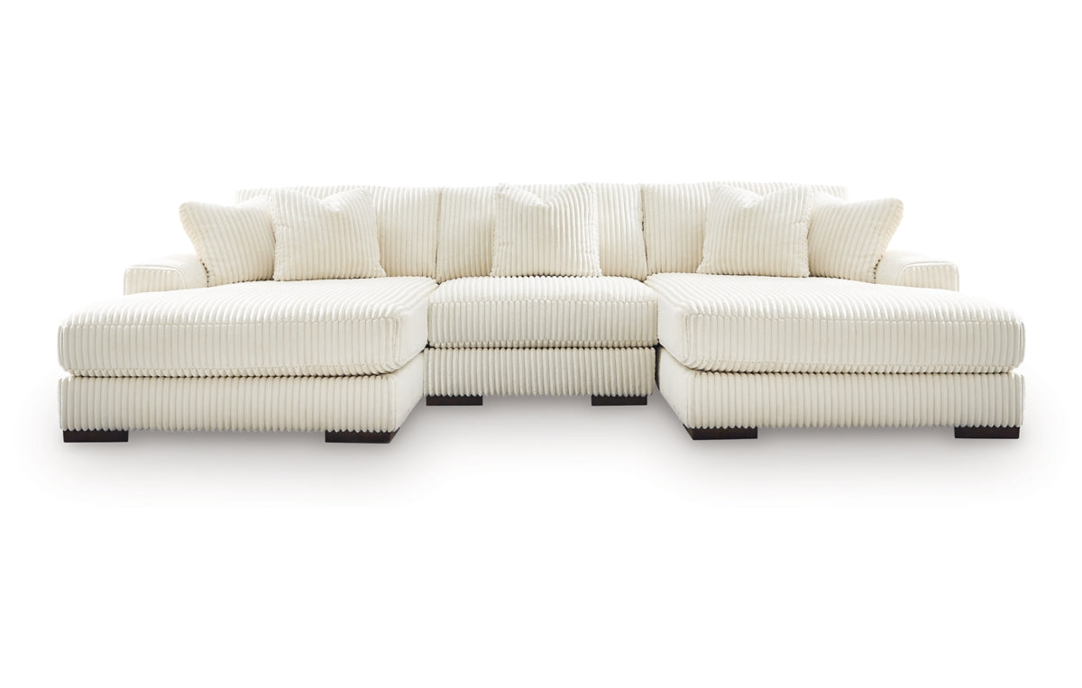 Lindyn 3-Piece Sectional with Double Chaise
