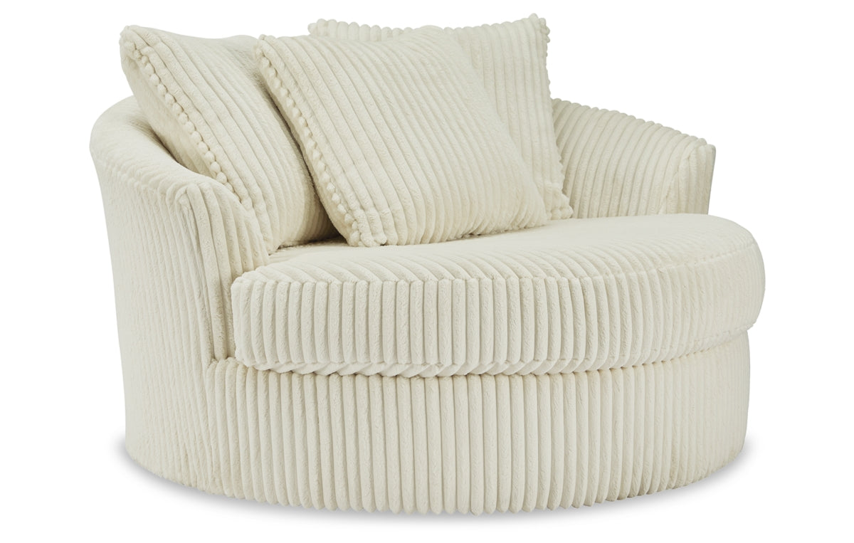 Lindyn Oversized Swivel Accent Chair