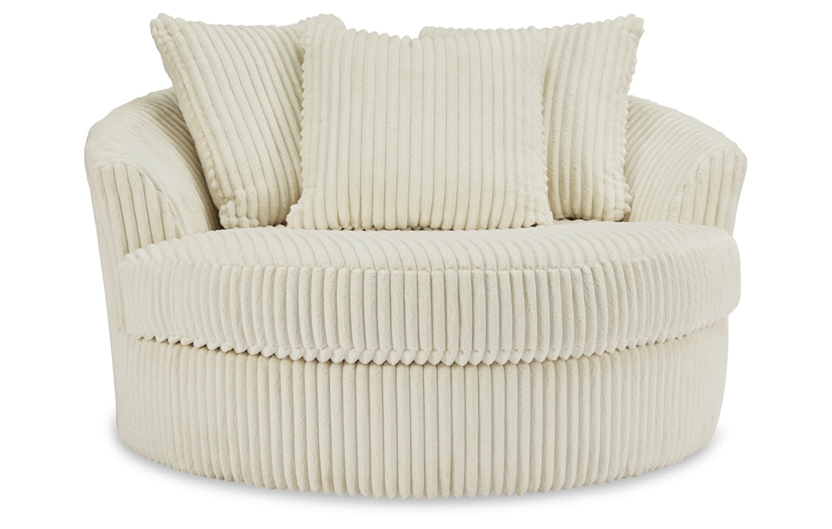 Lindyn Oversized Swivel Accent Chair