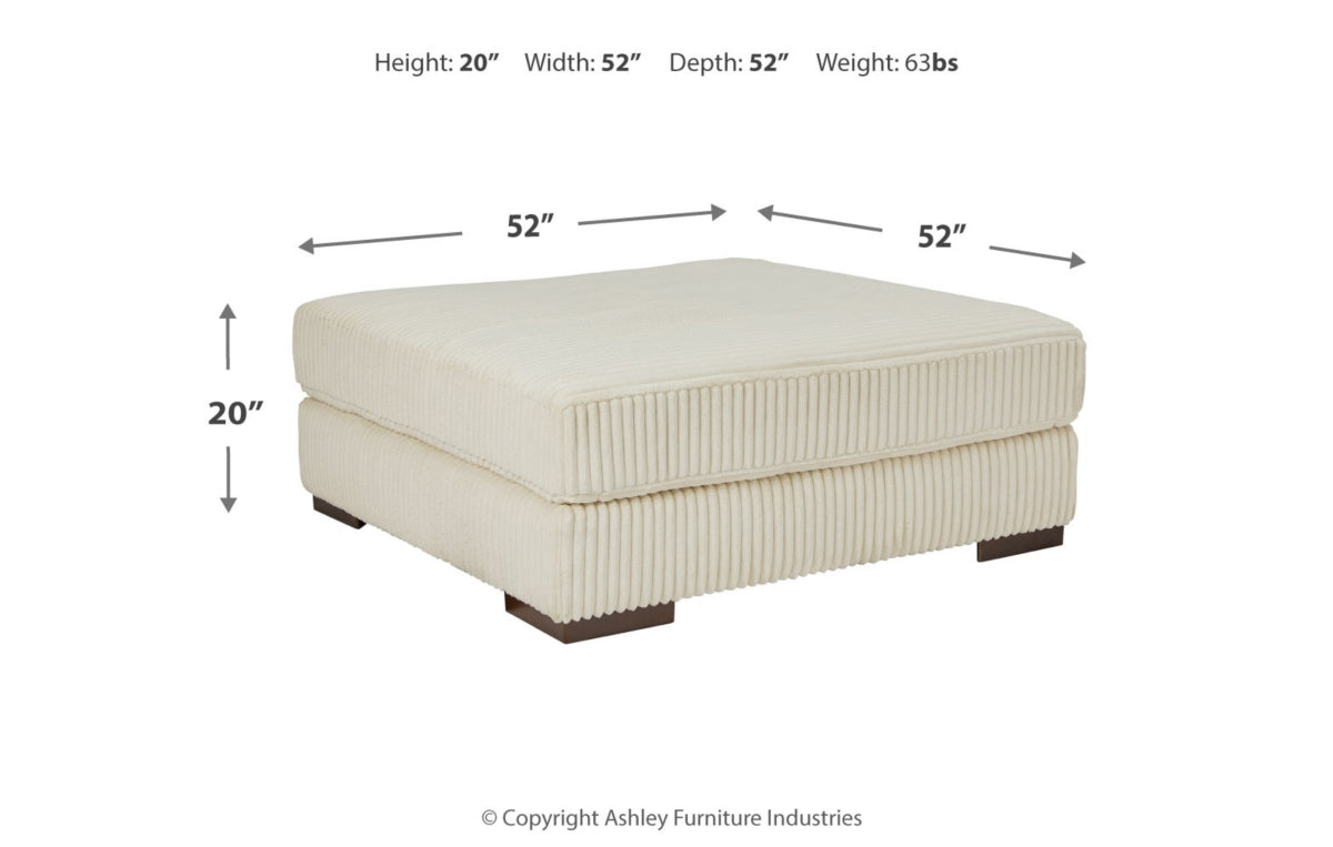 Lindyn Oversized Accent Ottoman