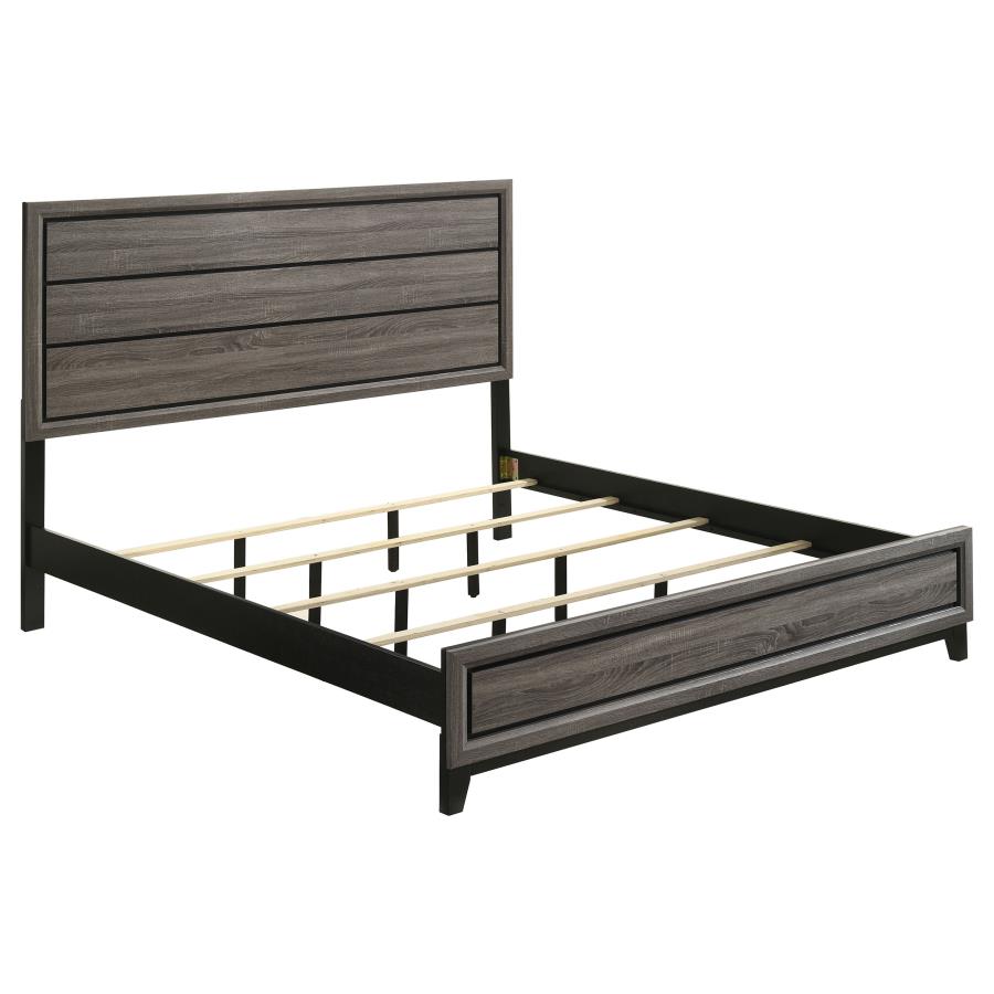Watson 5-piece Eastern King Bedroom Set Grey Oak