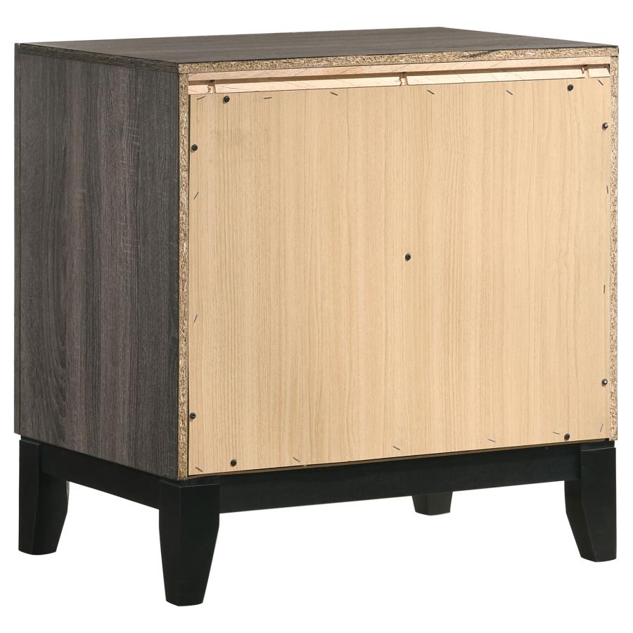 Watson Five-piece Eastern King Bedroom Set Grey Oak