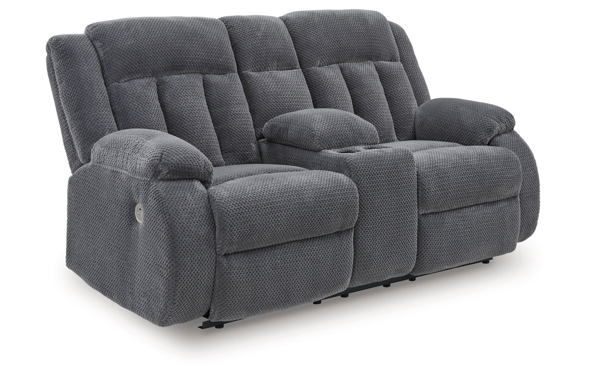 Observation Power Reclining Loveseat with Console