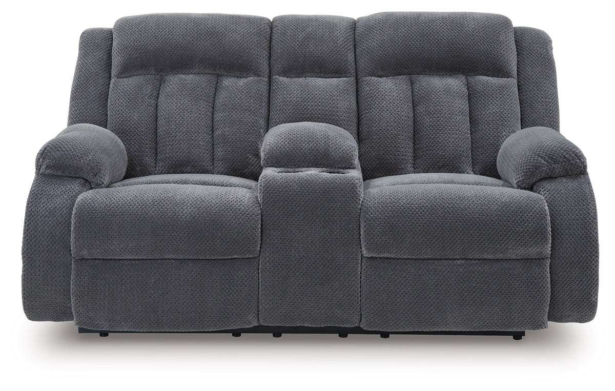 Observation Power Reclining Loveseat with Console
