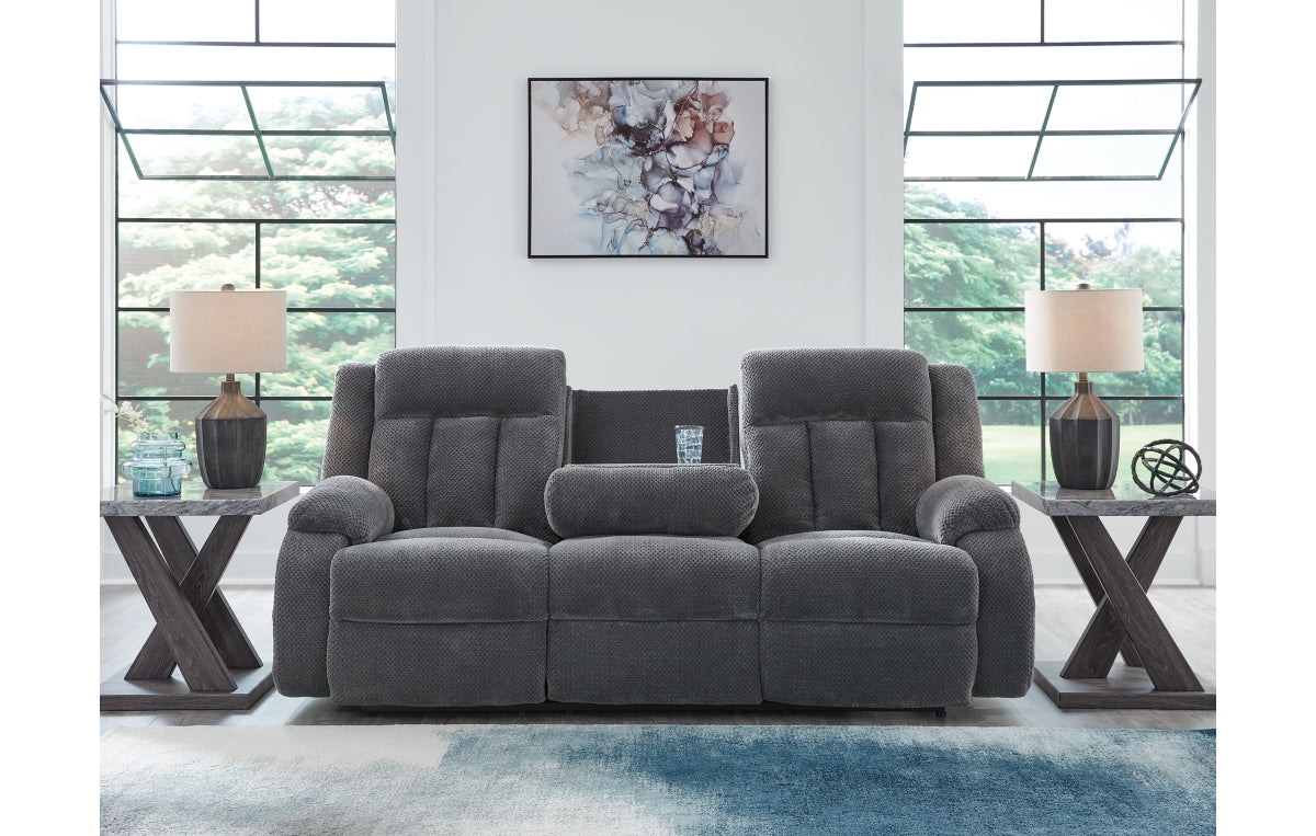 Observation Power Reclining Sofa with Drop Down Table