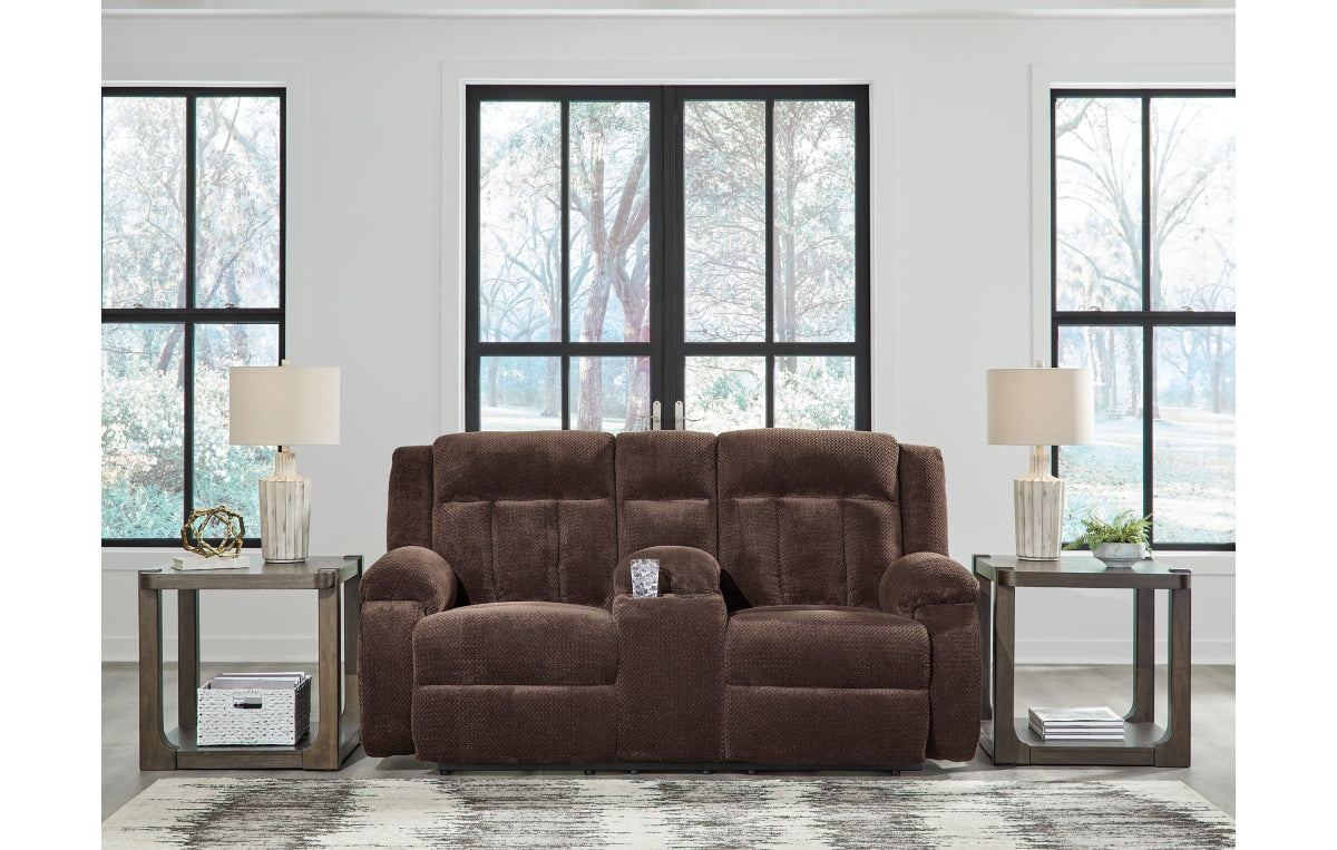 Observation Power Reclining Loveseat with Console