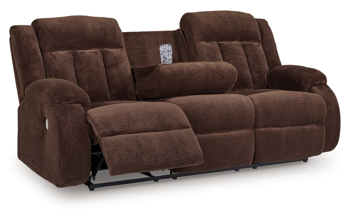 Observation Power Reclining Sofa with Drop Down Table