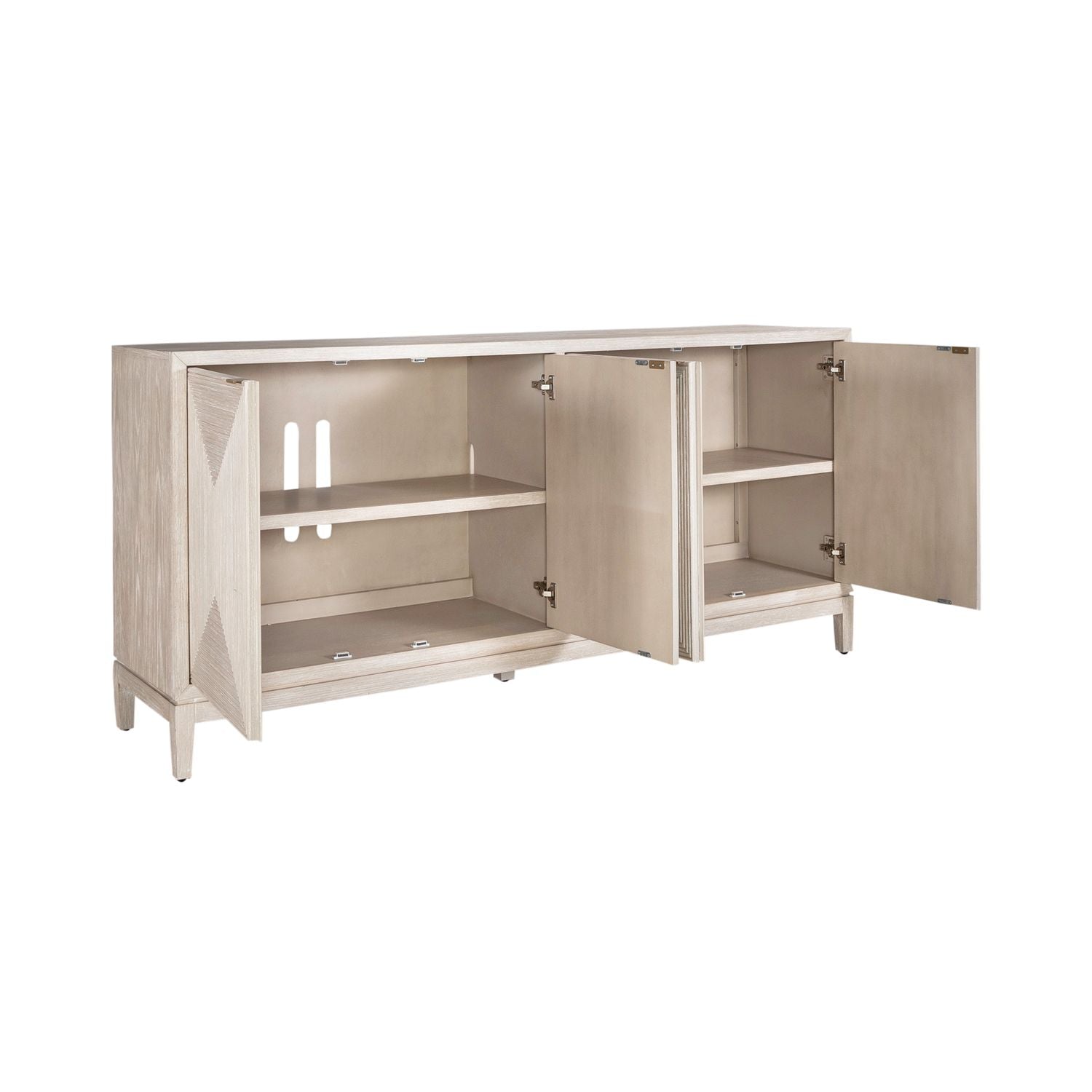 Kinsley 4 Door Accent Cabinet
