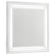 Cassia Dresser Mirror White High Gloss