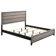 Watson Wood California King Panel Bed Light Taupe