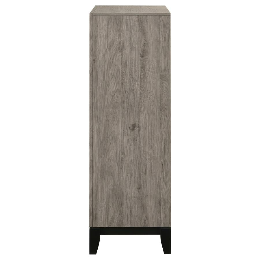 Valen 5-drawer Bedroom Chest of Drawers Light Taupe