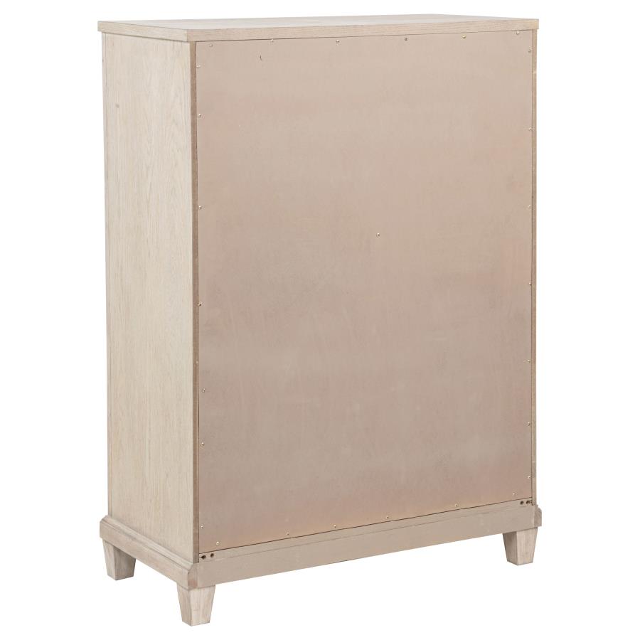 Pembroke 5-piece Queen Bedroom Set Washed Oak