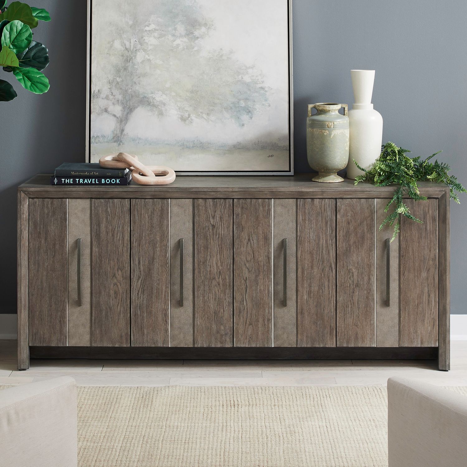 Lafayette 4 Door Accent Cabinet