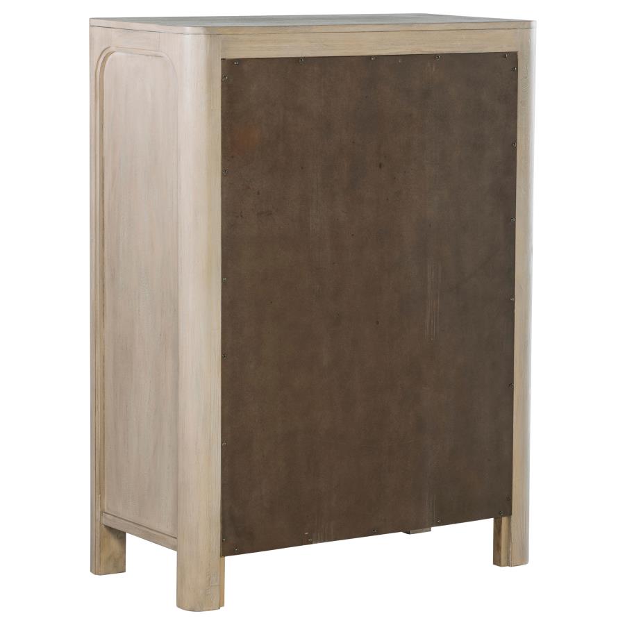 Solano 5-piece California King Canopy Bedroom Set Weathered Mango