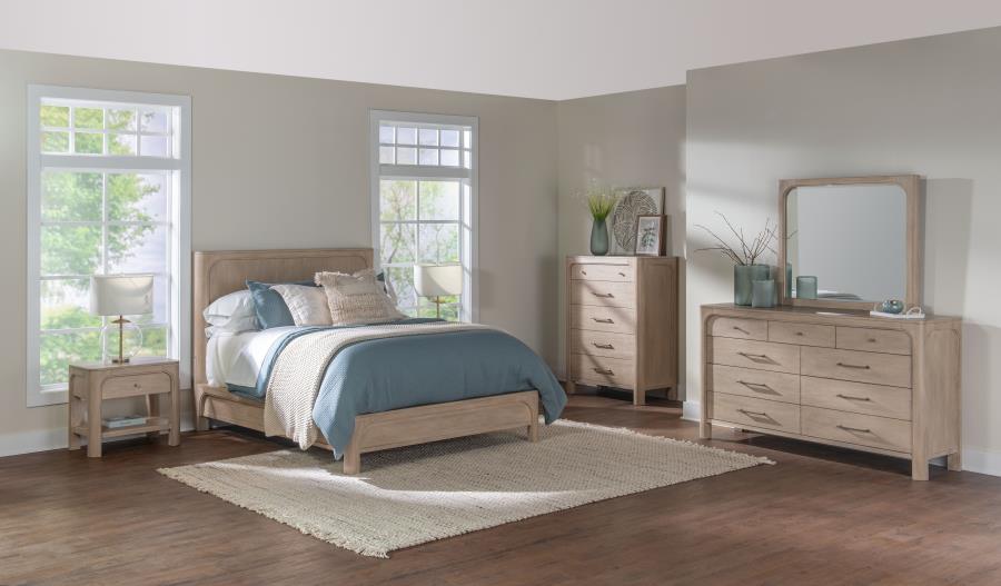 Solano 5-piece Queen Bedroom Set Weathered Mango
