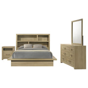 Hendricks 4-piece California King Bedroom Set Light Oak