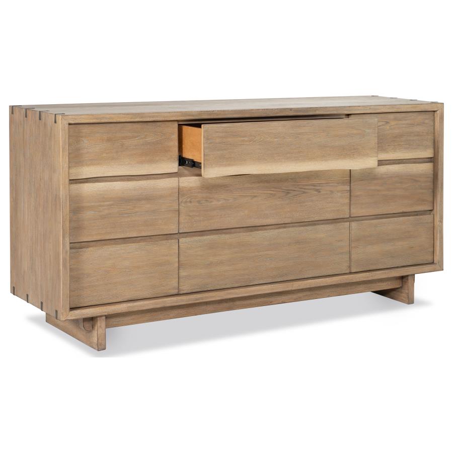 Stillwater 4-piece California King Bedroom Set Weathered Oak