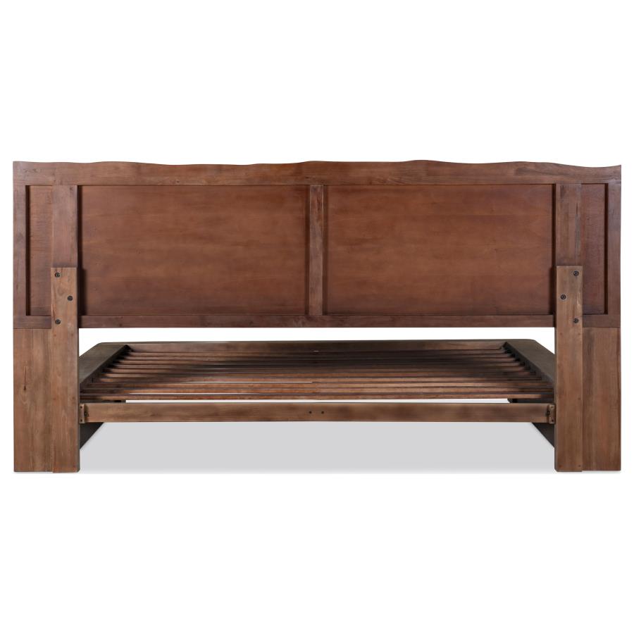 Stillwater California King Platform Weathered Oak