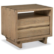 Stillwater 2-drawer Nightstand Weathered Oak