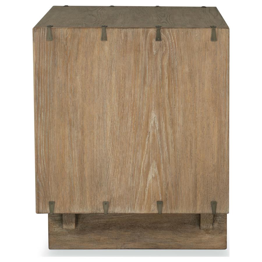Stillwater 2-drawer Nightstand Weathered Oak
