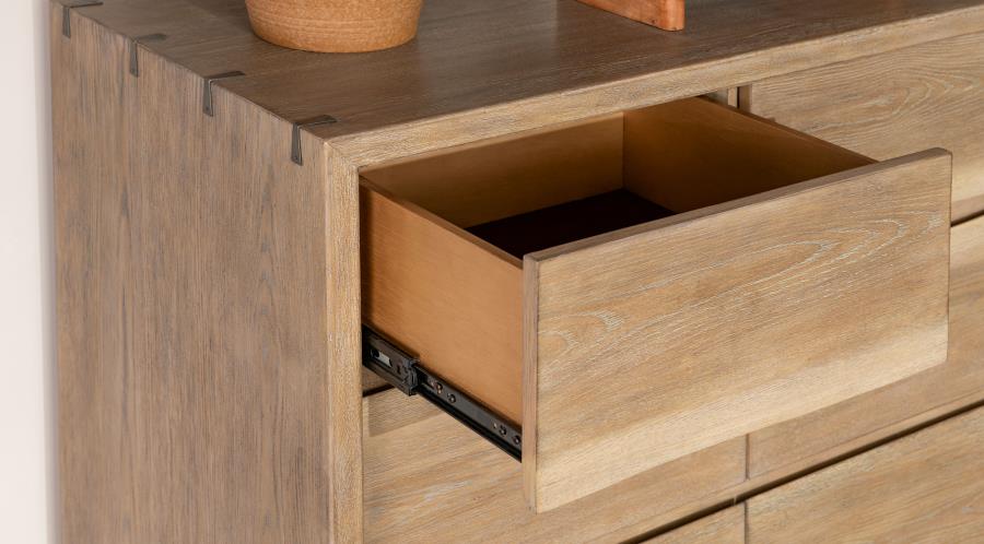 Stillwater 9-drawer Dresser Weathered Oak