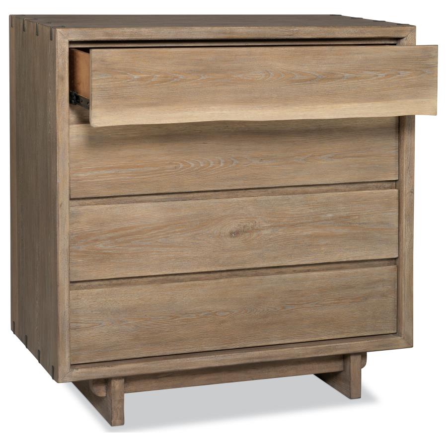 Stillwater 4-drawer Chest Weathered Oak