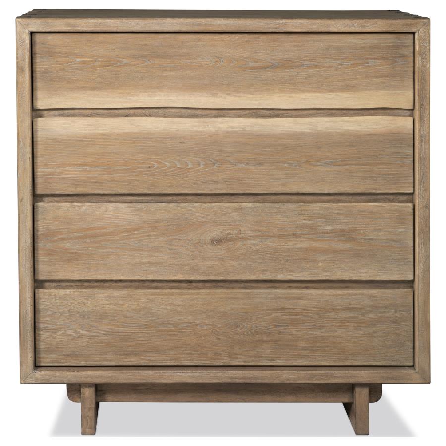 Stillwater 4-drawer Chest Weathered Oak