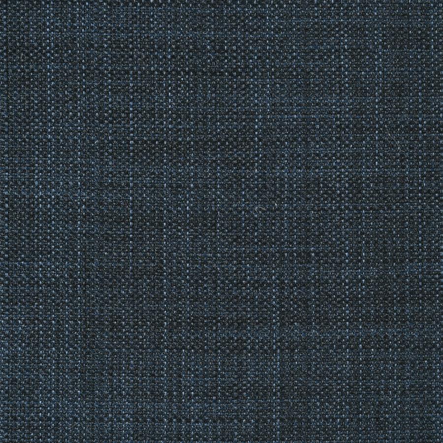 Ines 52-inch Fabric Upholstered Eastern King Panel Bed Navy