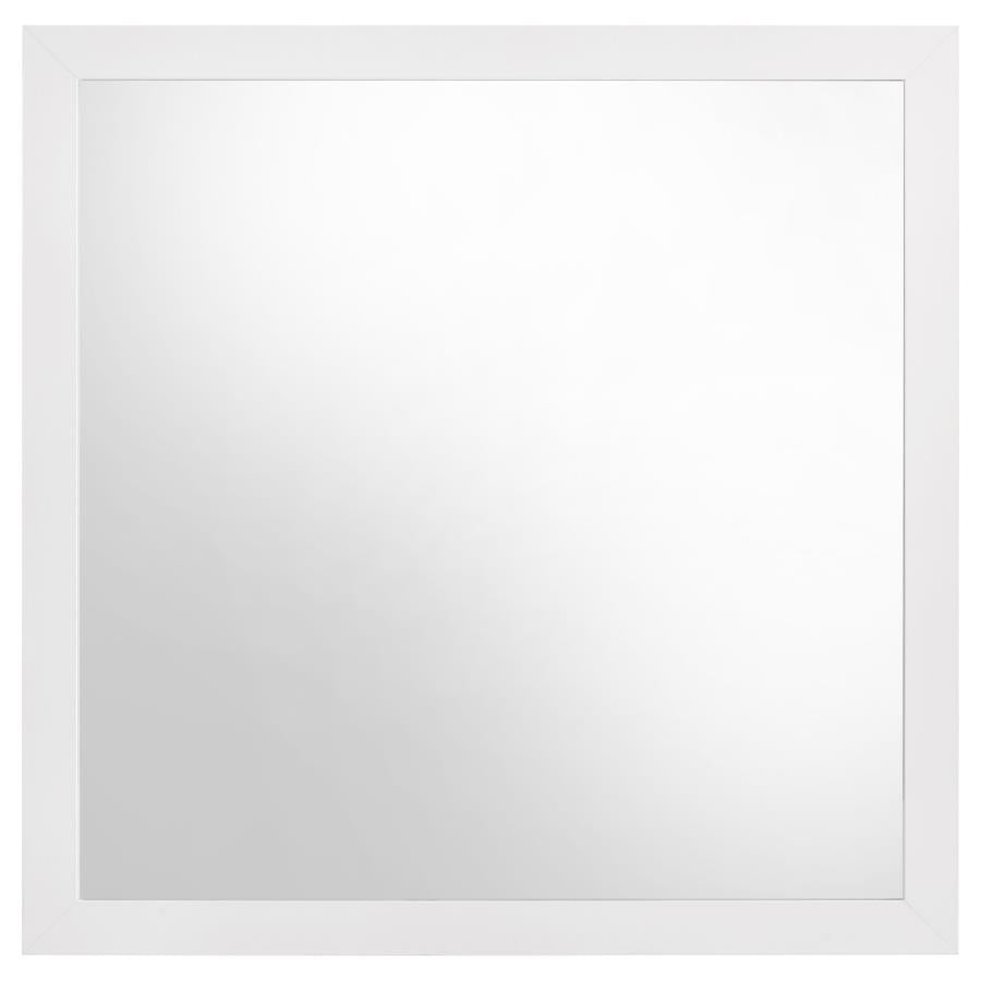 Ines Dresser Mirror Holographic White High Gloss