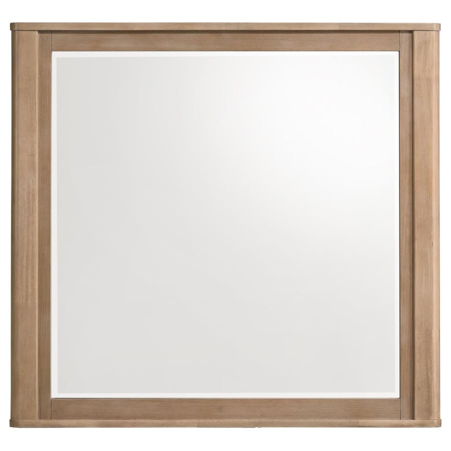 Leanne 5-piece Eastern King Bedroom Set Light Oak