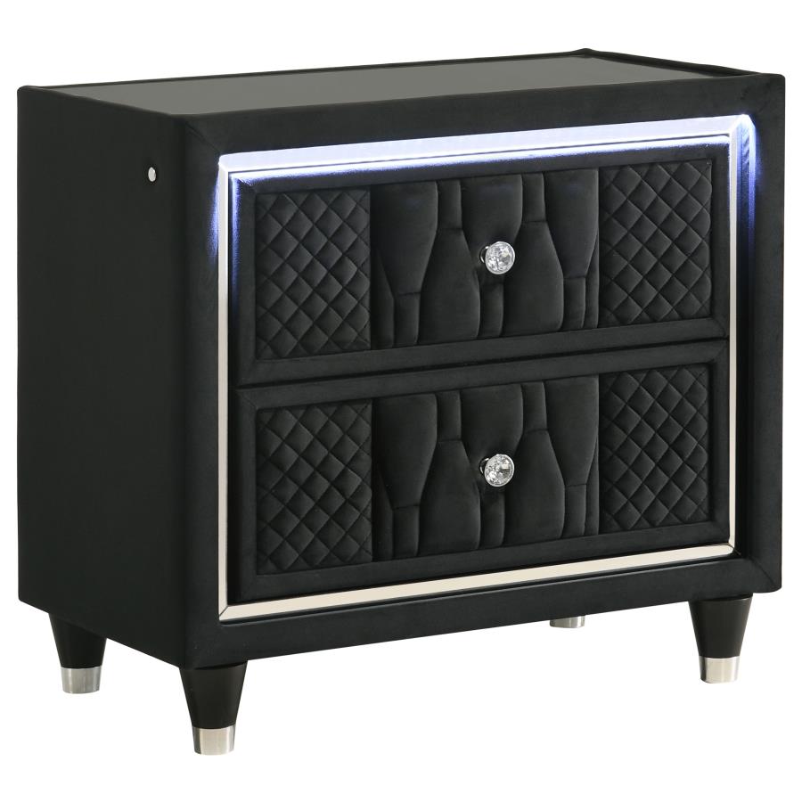 Lorient 4-piece California King Bedroom Set Black