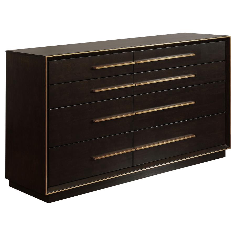 Durango 4-piece California King Bedroom Set Smoked Peppercorn