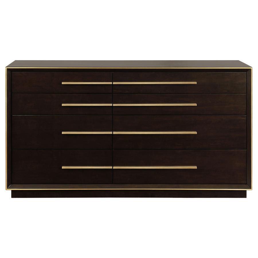 Durango 4-piece California King Bedroom Set Smoked Peppercorn